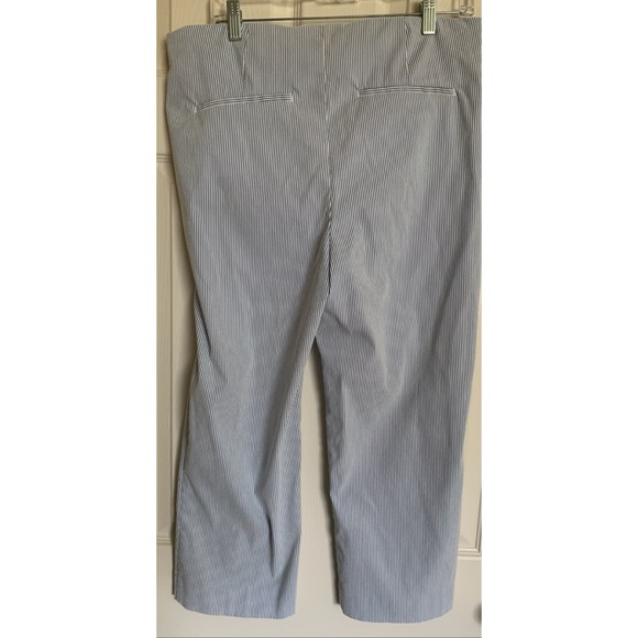 Chico’s Striped Pull On Pants Women’s Size 12 - Picture 2 of 4